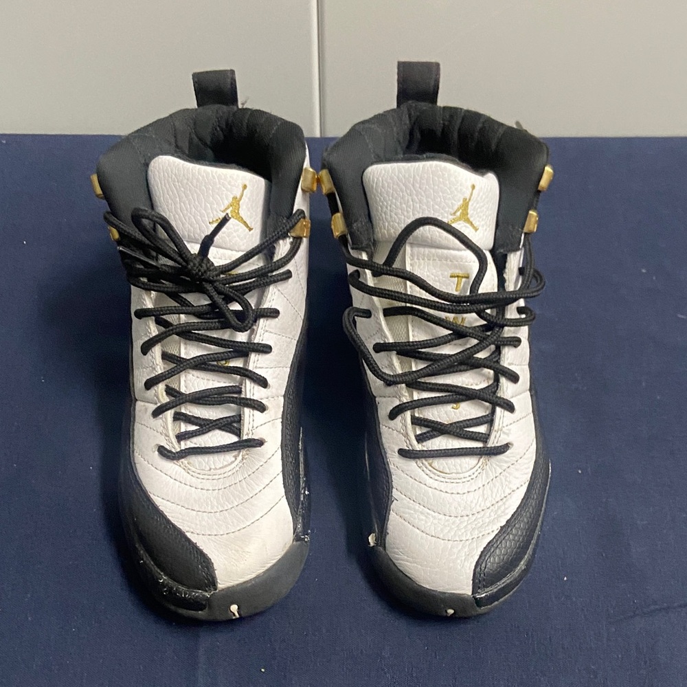 Air Jordan 12 Retro "Royalty Taxi" sneakers size 4.5y